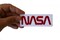 Patch, Embroidered Patch (Iron-On or Sew-On), NASA Space Patch, 4" x 1.5"